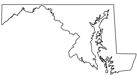 State Outlines: Blank Maps of the 50 United States - GIS Geography