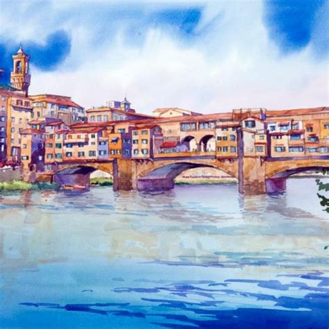 Ponte Vecchio Bridge Wall Art | Photography