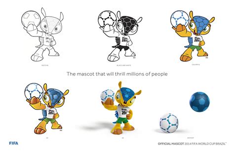 Mascot of World Cup 2014 on Behance