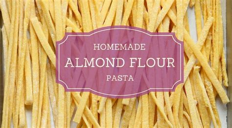 homemade almond flour pasta recipe Almond Flour Pasta Recipe, Keto ...