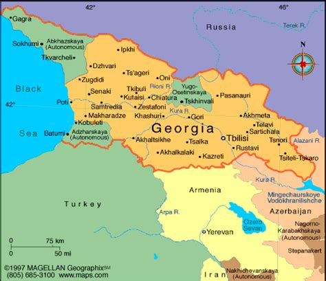 Map Eastern Europe Georgia – Get Map Update