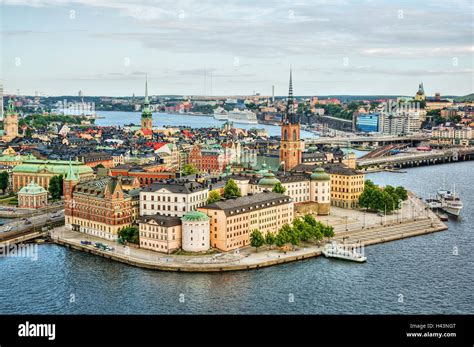 City skyline, Stockholm, Sweden Stock Photo - Alamy