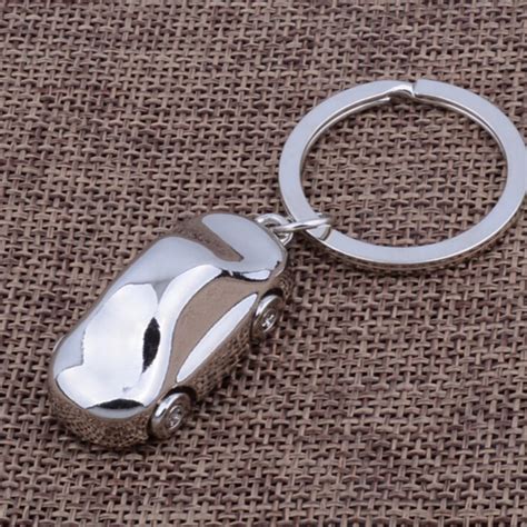 1 pcs Car Shape Keychain Vintage Car Key Chain Metal Car Key Ring Key ...