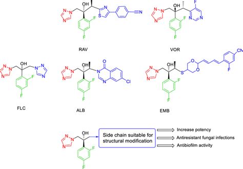 New generation of azole antifungals based on the fluconazole structure ...