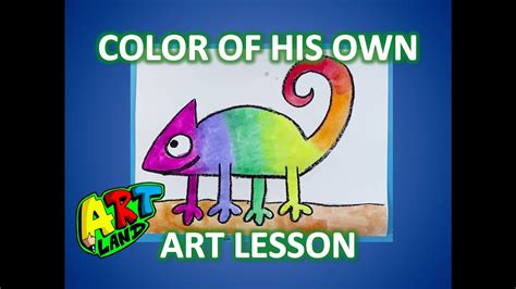 COLOR OF HIS OWN ART LESSON - YouTube