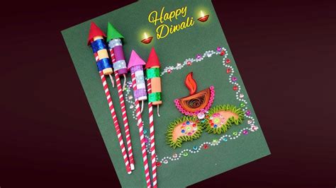 Handmade Diwali Greeting Card Tutorial K Craft | Hot Sex Picture