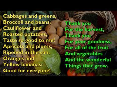 Harvest Samba (Cabbages and Greens) [with lyrics for congregations ...