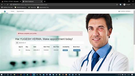 Online Doctor Appointment Booking System PHP and Mysql - YouTube