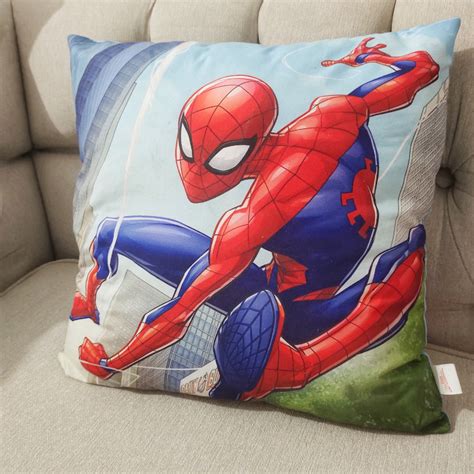 Spiderman throw pillow, Furniture & Home Living, Home Decor, Cushions ...