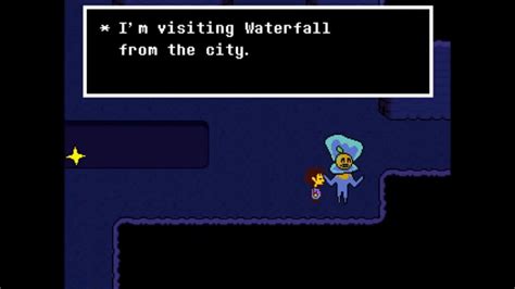 Undertale - Clamgirl in Waterfall - YouTube