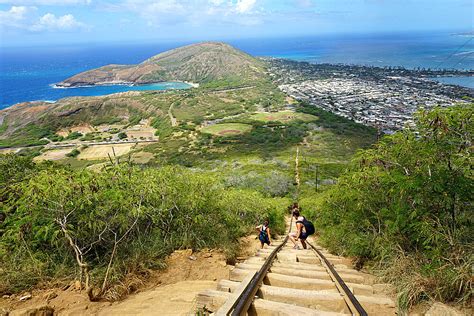 Hiking the Koko Crater Trail - Conquering the Steps to the Top