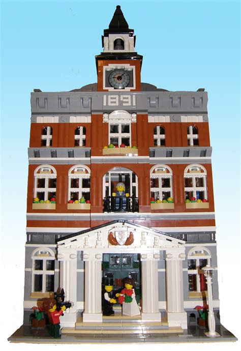 Mostly Transformers Redux: Lego Town Hall