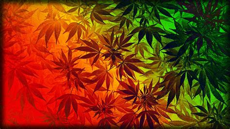 Weed Leaves Wallpaper