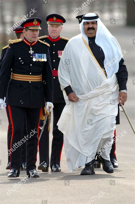 Sheikh Hamad He Inspects Cadets Editorial Stock Photo - Stock Image ...