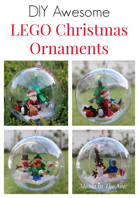 DIY Awesome LEGO Christmas Ornaments