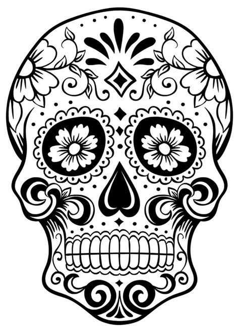 Mexican Skull Drawings - ClipArt Best