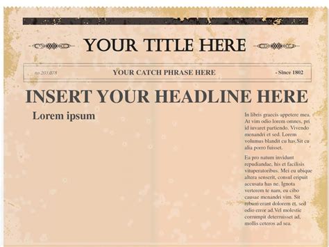 Editable Newspaper Template | Template Business