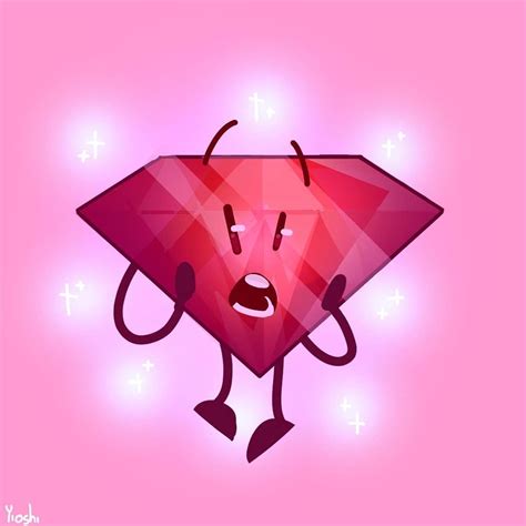 Yioshi on Instagram: “Ruby 😔💕💕💕 #Bfb #bfdi #bfbruby # ...