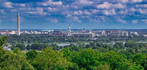 Washington D.c. Skyline / Washington Dc Skyline Including Lincoln ...