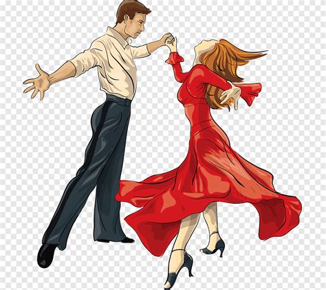 Ballroom dance Drawing, fictional Character, performing Arts png | PNGEgg