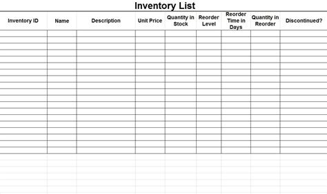 Inventory Spreadsheet Templates Inventory Spreadsheet Spreadsheet ...