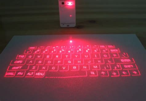 wireless virtual laser keyboard mini Bluetooth laser projection ...