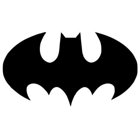 Bat Symbol-Batman Stencil Made from 4 Ply Mat Board