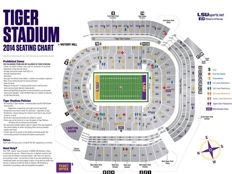 Tiger Stadium Seating Chart