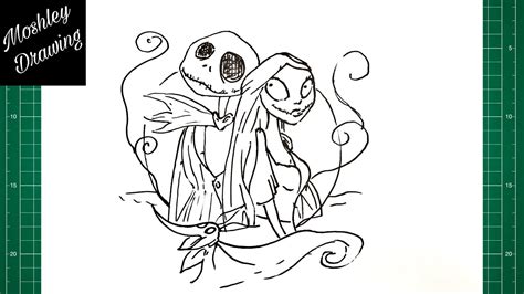 Jack And Sally Coloring Pages