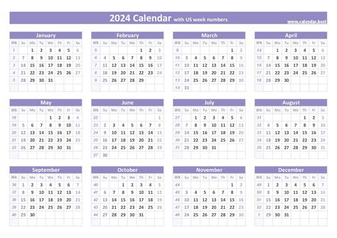 Week Calendar 2024 Malaysia - Ethel Janenna