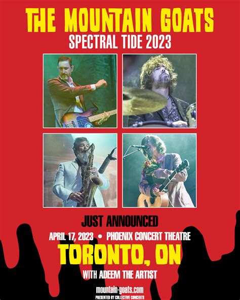 Tickets for The Mountain Goats in Toronto from Collective Concerts