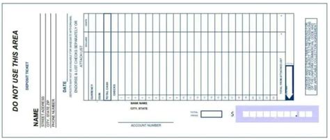 10+ Deposit Slip Templates - Excel Templates