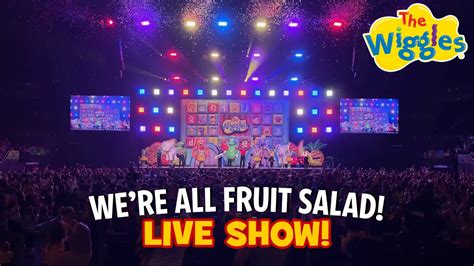 The Wiggles Live in Concert 2021 | We're All Fruit Salad Tour | Kids ...