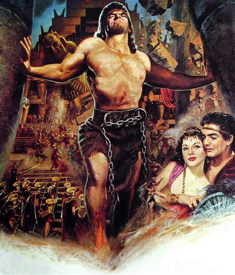 ''Samson and Delilah'', 1949, movie poster painting Painting by Stars ...