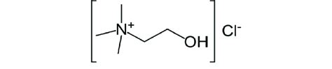 Structure of choline chloride molecule. | Download Scientific Diagram