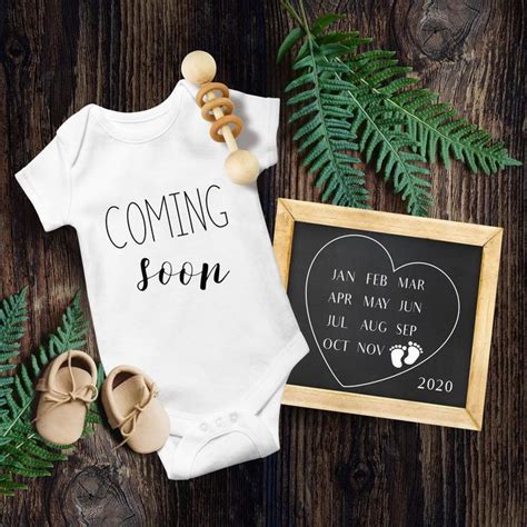 Neutral Baby Announcement for Social Media (digital file), Pregnancy ...