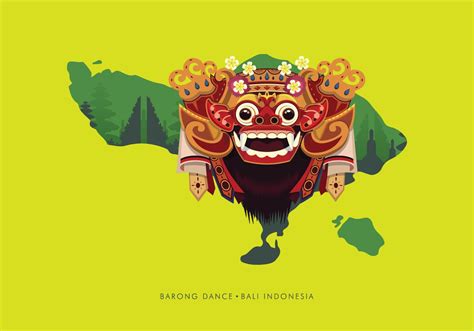 Barong Bali Illustration 127497 Vector Art at Vecteezy