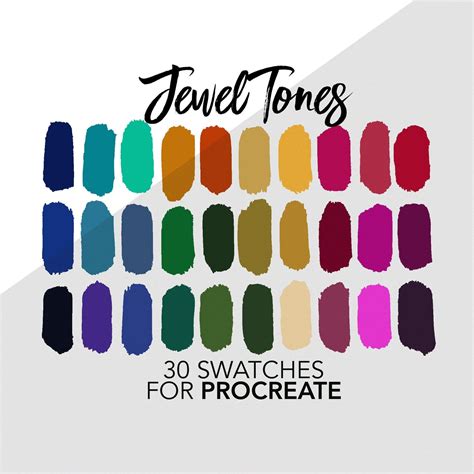 Jewel Tone Color Schemes – Warehouse of Ideas