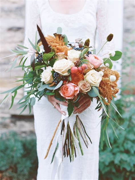 24 Stunning Long-Stemmed Flower Ideas | Fall flower wedding bouquets ...