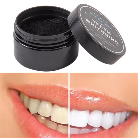 30g Teeth Whitening Cleaning Activated Charcoal Powder Natural Safe ...