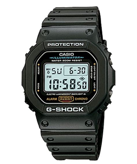 Casio G-Shock Classic Digital Watch DW-5600E-1, DW5600E ...