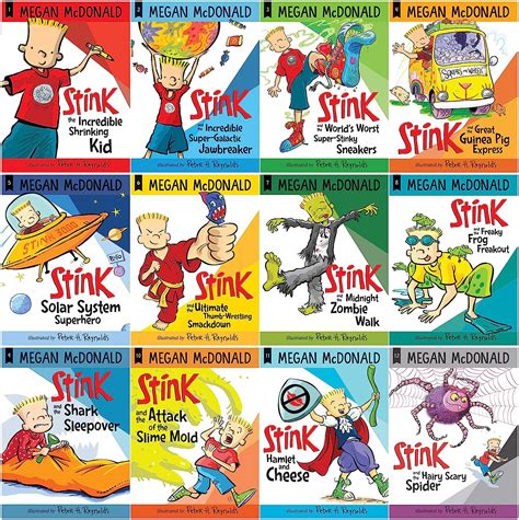 Stink Series 12 Books Set (Book #1 - Book #12): Megan McDonald, Peter H ...