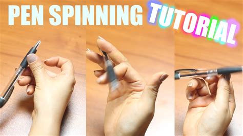 PEN SPINNING TUTORIAL - YouTube