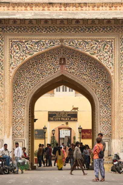 340+ City Palace Of The Maharaja Of Jaipur Rajasthan India Stock Photos ...