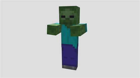 minecraft zombie - Download Free 3D model by JohnElkes [45037ec ...