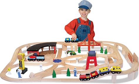 Wooden Railway Set - Mr. Mopps' Toy Shop