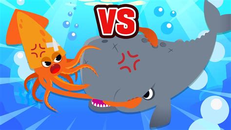 Sperm Whale vs Giant Squid - JunyTony | Highbrow