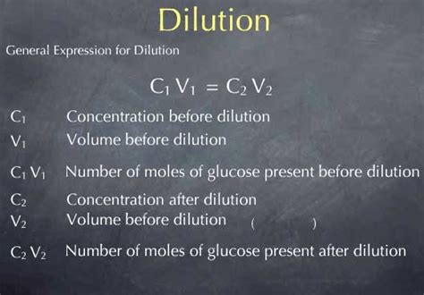 Making a Standard Solution from Another Solution: Dilution