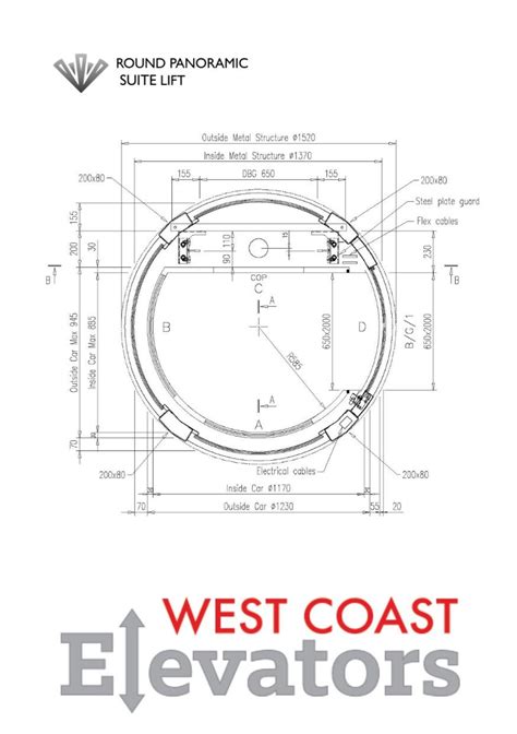 Round Panoramic Suite Lift - West Coast Elevators | Elevator design ...