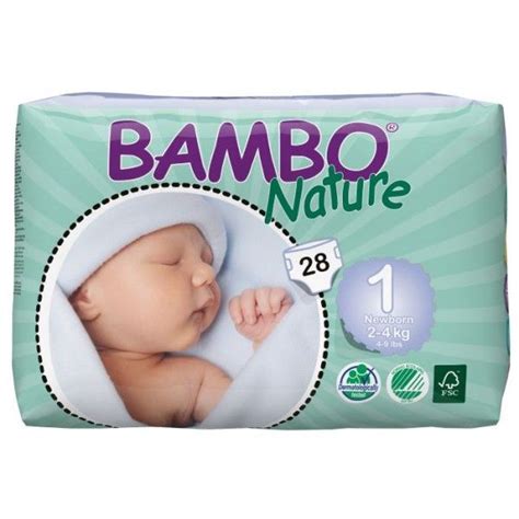 Bambo Nature Eco Nappies Size 1 XS - Pack | Newborn diapers, Baby ...